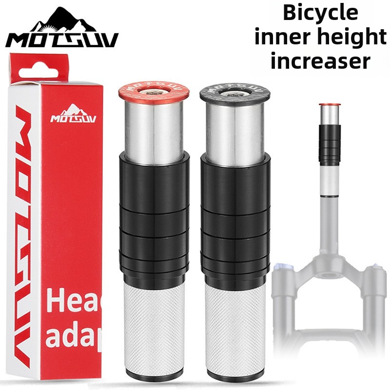 Stem Extender Tube - A mountain bike levanta o riser