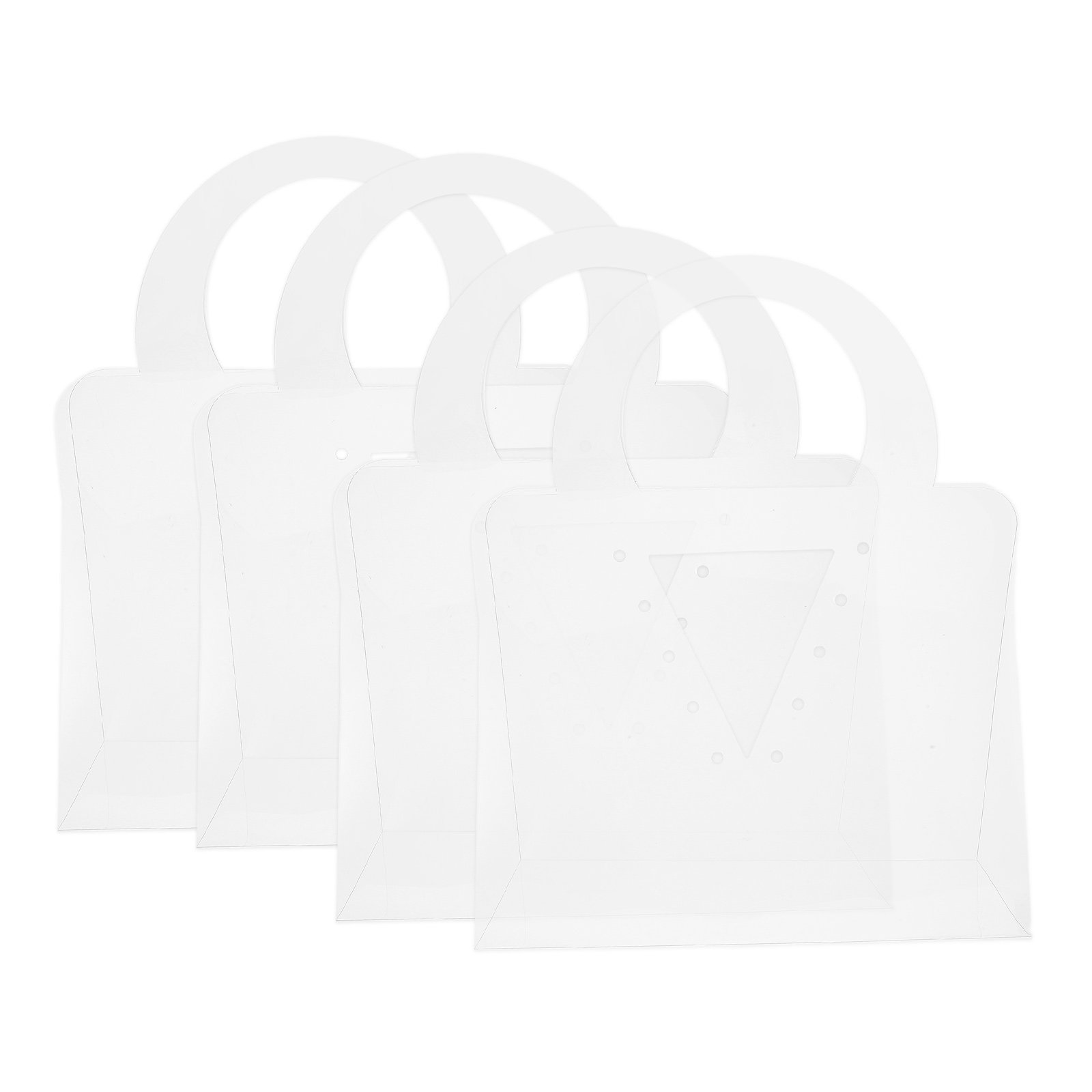 The Florist Supply Shop - 4 Sacos Transparentes para Buquês com
