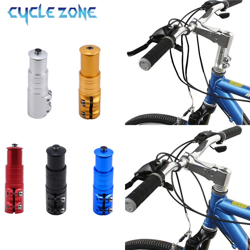 Stem Extender Tube - Liga de alumínio da bicicleta garfo
