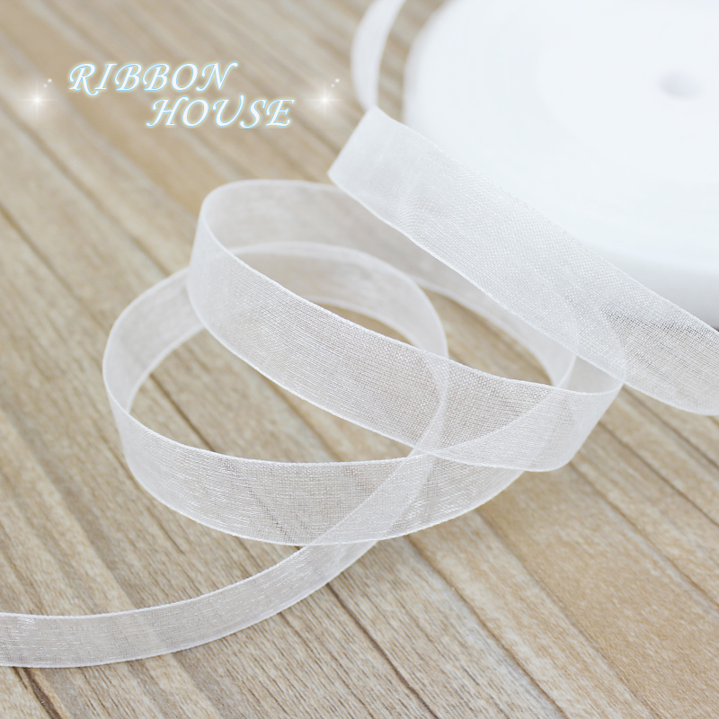 (50 jardas/rolo) 12/15/20/25/4 - Ribbon Organza Roll avaliação e preço