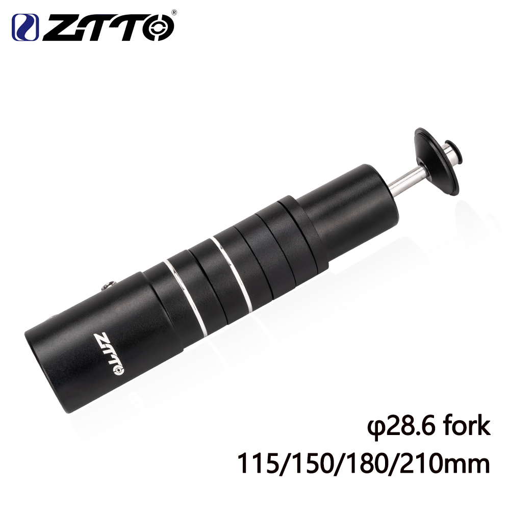 Ztto bicicleta garfo haste ext - Stem Extender Tube avaliação e preço